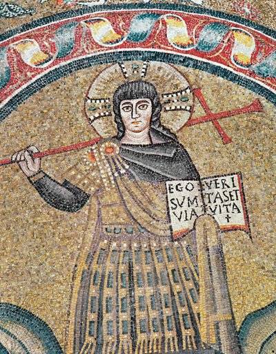 Detail of a Warrior Christ by Roman